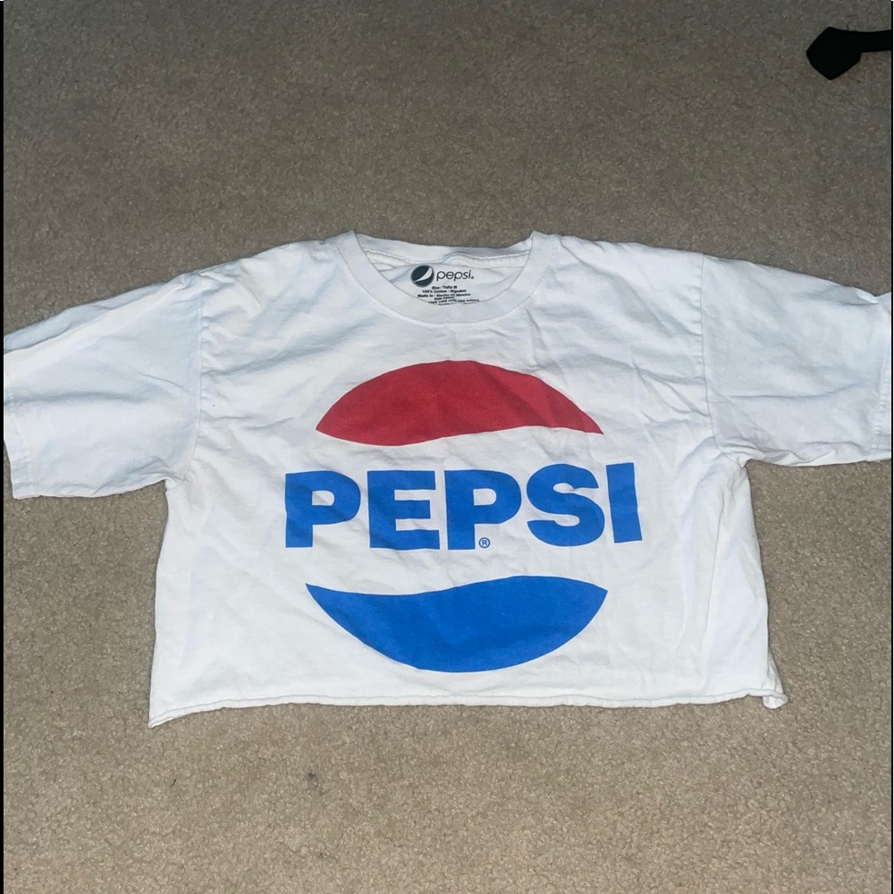 PEPSI CROPPED TSHIRT